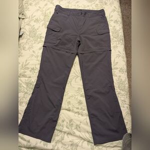 The North Face Women's Gray Convertible Pants NWOT